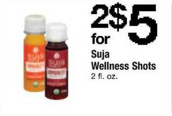 ACME Suja Wellness Shots offer