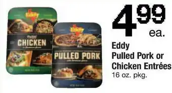 ACME Eddy Pulled Pork Or Chicken Entrées offer