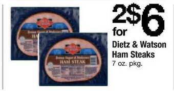 ACME Dietz & Watson Ham Steaks offer
