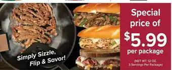 ACME Simply Sizzle, Flip & Savor! offer