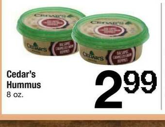 ACME Cedar's Hummus offer