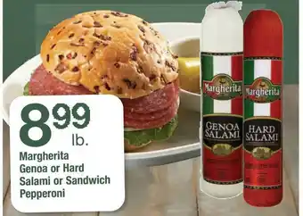 ACME Margherita Genoa Or Hard Salami Or Sandwich Pepperoni offer