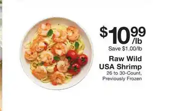 Fairway Store Market Raw Wild Usa Shrimp offer