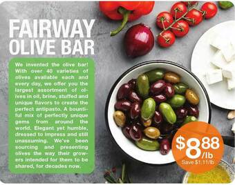 Fairway Store Market Fairway Olive Bar offer