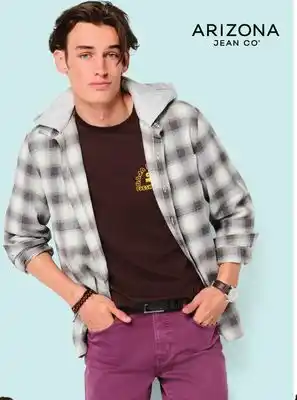 JC Penney Young men's arizona shirt jackets offer