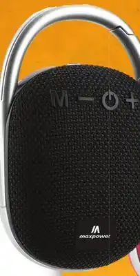 Big 5 Max power rock on bluetooth speaker with clip offer