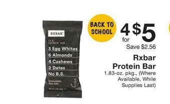 Fairway Store Market Rxbar Protein Bar offer
