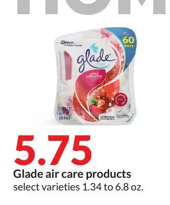 Hy-Vee Glade air care products offer