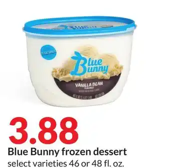 Hy-Vee Blue bunny frozen dessert offer