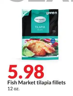 Hy-Vee Fish market tilapia fillets offer