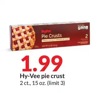 Hy-Vee Hy-vee pie crust offer