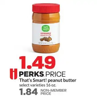 Hy-Vee That's smart! peanut butter offer