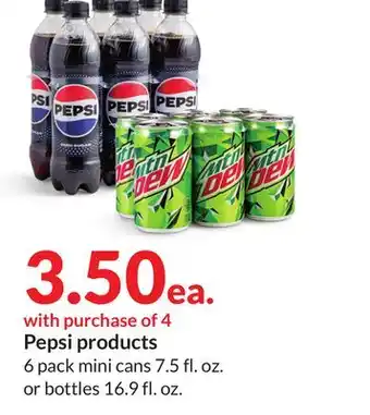 Hy-Vee Pepsi products offer