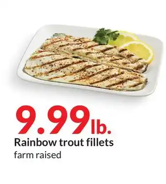 Hy-Vee Rainbow trout fillets offer