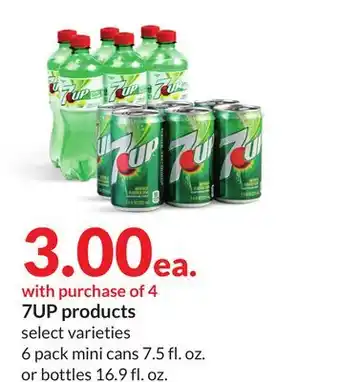 Hy-Vee 7up products offer