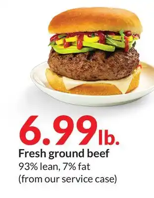 Hy-Vee Fresh ground beef offer