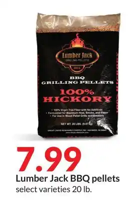 Hy-Vee Lumber jack bbq pellets offer