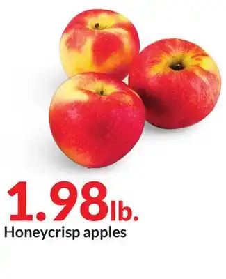 Hy-Vee Honeycrisp apples offer