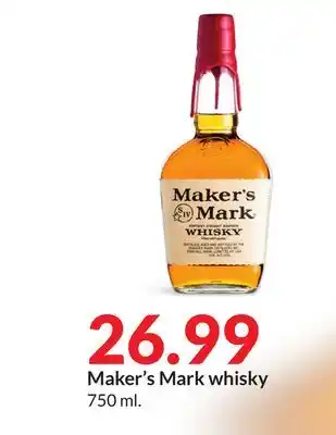 Hy-Vee Maker's mark whisky offer