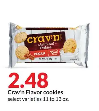 Hy-Vee Crav'n flavor cookies offer