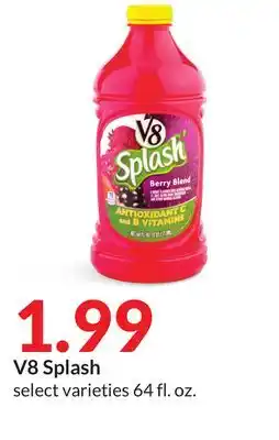 Hy-Vee V8 splash offer