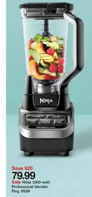 Target Ninja Professional Blender offer