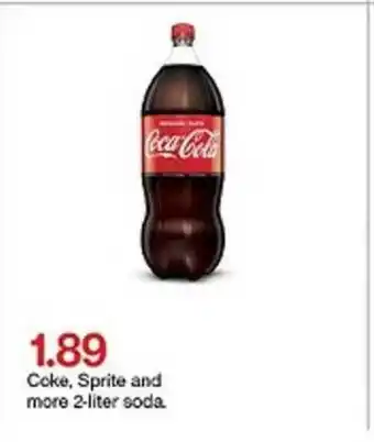 Target Coke, Sprite And More 2-liter Soda offer