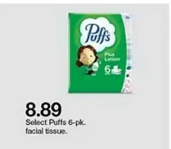 Target Puffs 5-pk. Facial Tissue offer