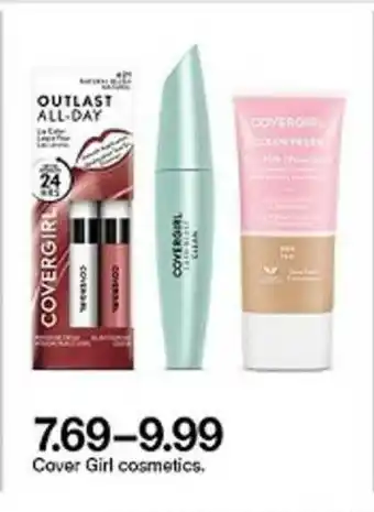 Target Cover Girl Cosmetics offer