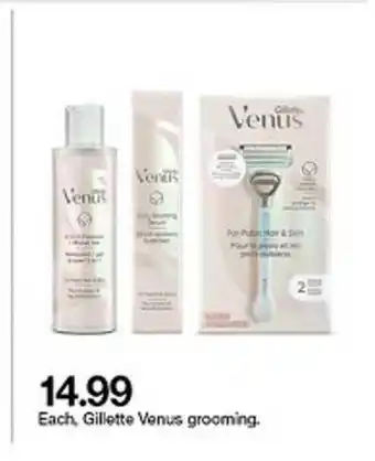 Target Gillette Venus Grooming offer