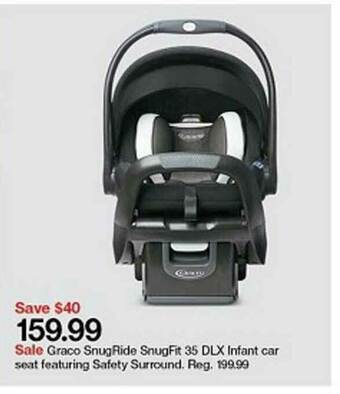 Target Graco Snugride Snugfit 35 Dlx Infant Car Seat Featuring Safety Surround offer