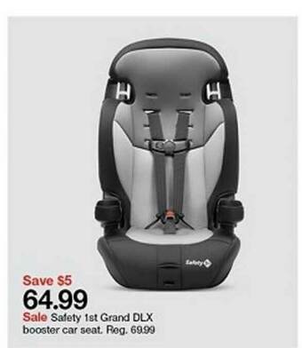 Target Safety 1st Grand Dlx Booster Car Seat offer