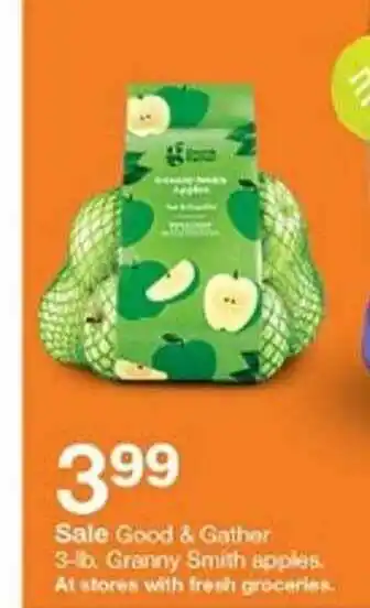 Target Good & Gather 3-lb. Granny Smith Apples offer