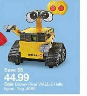 Target Disney Pixar Wall-e Hello Figure offer