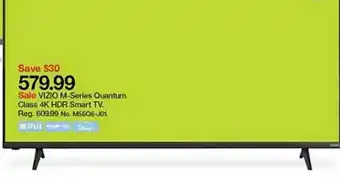 Target Vizio M-series Quantum Class 4k Hdr Smart Tv. offer