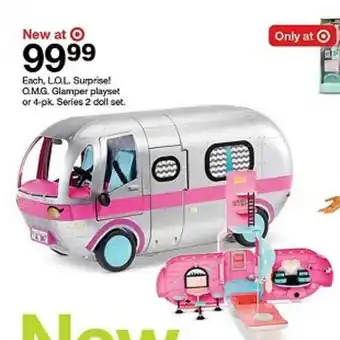 Target L.o.l. Surprise! O.m.g. Glamper Playset Or 4-pk. offer