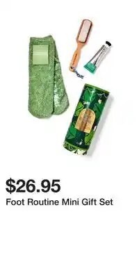 Bath & Body Works Foot routine mini gift set offer