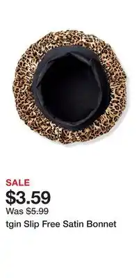 Ulta Beauty Tgin slip free satin bonnet offer