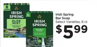 Food 4 Less Irish spring bar soap offer