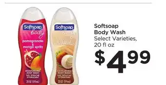 Food 4 Less Softsoap body wash offer