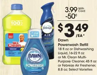 Ralphs Dawn powerwash refill offer
