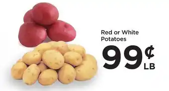 Food 4 Less Red or white potatoes offer