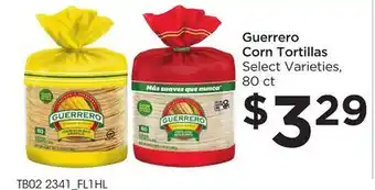 Food 4 Less Guerrero corn tortillas offer