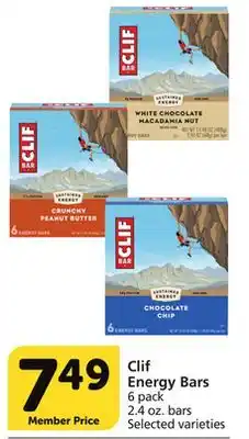 Albertsons Clif energy bars offer