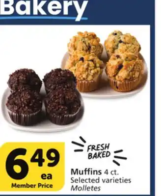 Albertsons Muffins offer