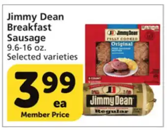 Albertsons Jimmy dean breakfast sausage offer