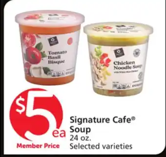 Albertsons Signature cafe soup offer