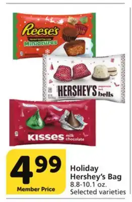 Vons Holiday hershey's bag offer
