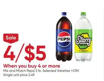 Stater Bros Pepsi offer