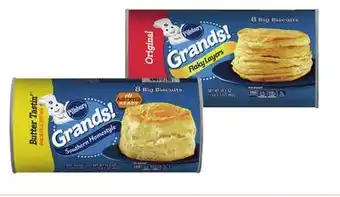 Stater Bros Pillsbury grands biscuits offer